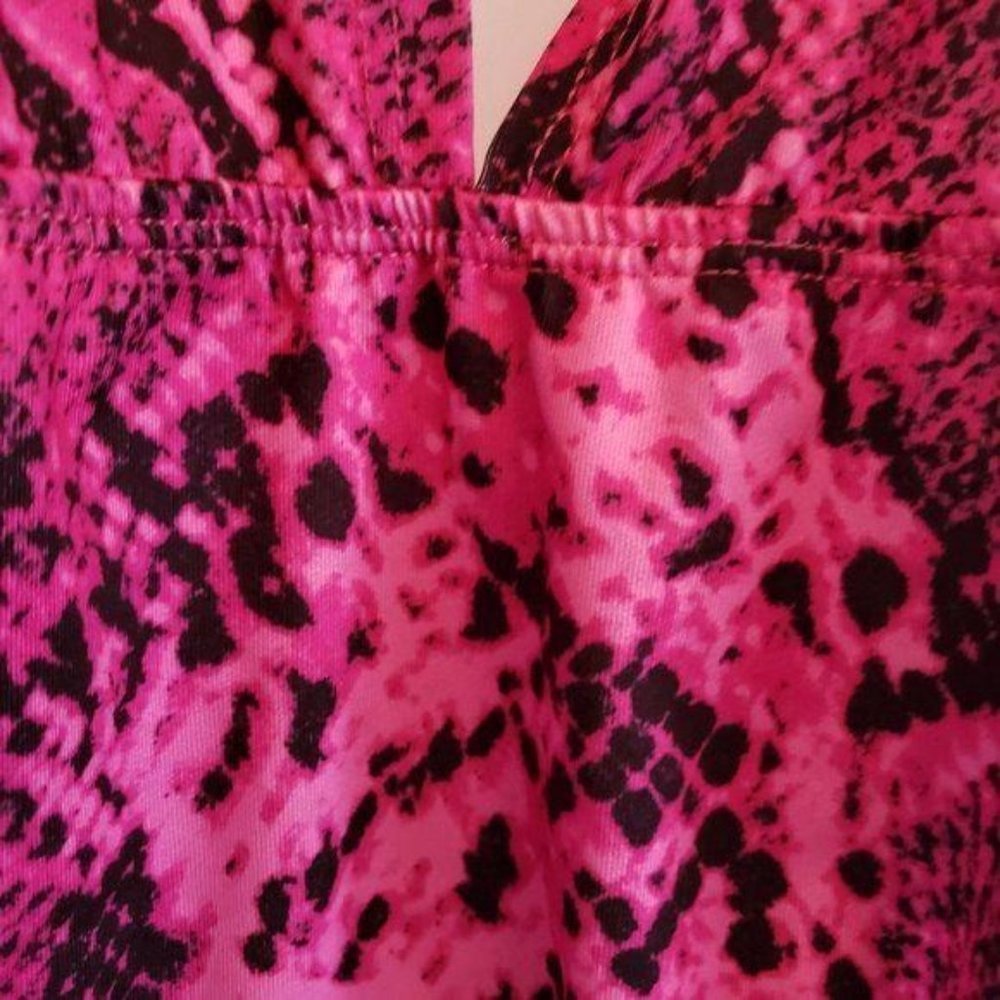 Banjul Pink Snake Print Robe - Picture 8 of 11